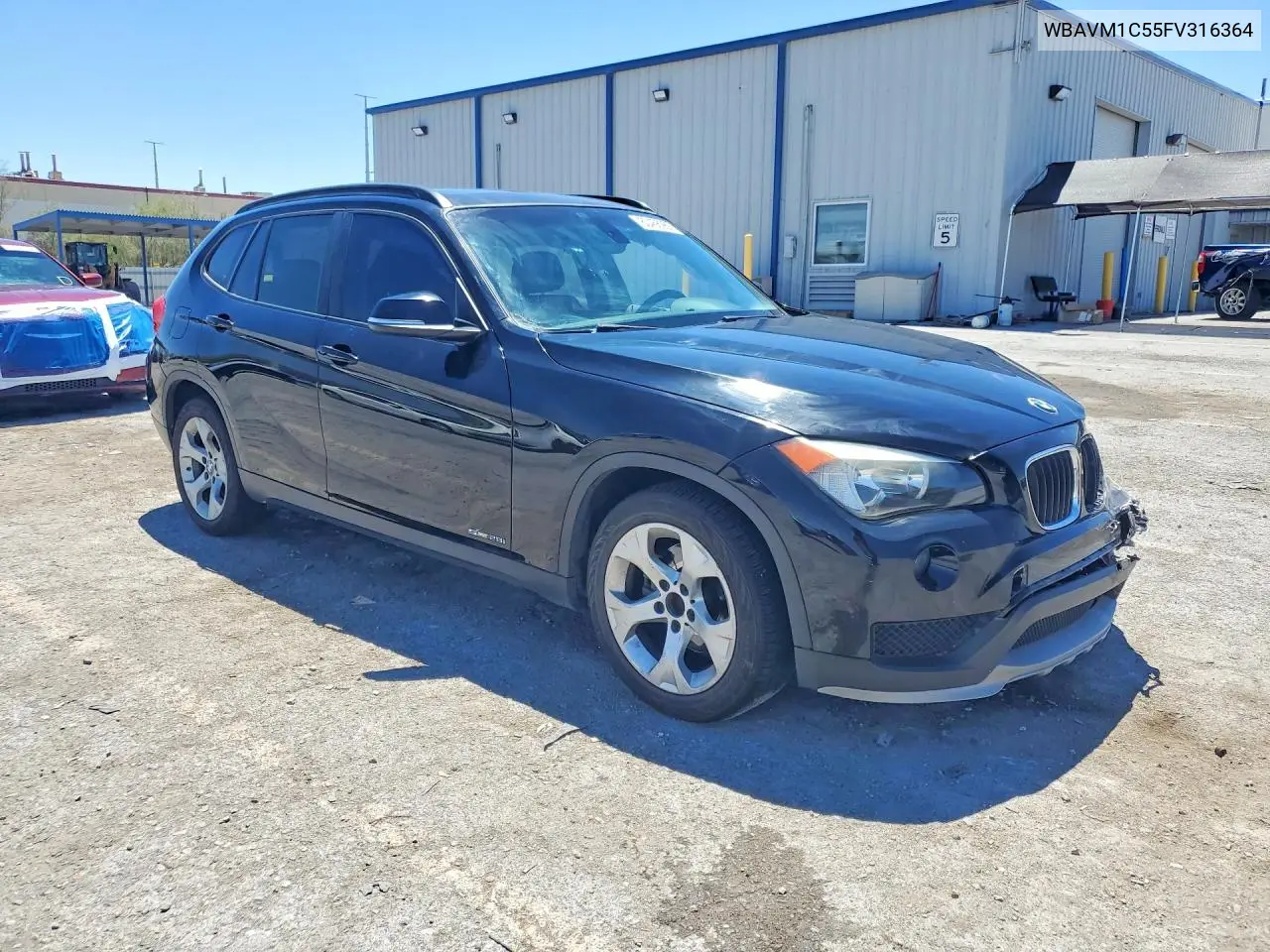 2015 BMW X1 Sdrive28I VIN: WBAVM1C55FV316364 Lot: 60456986
