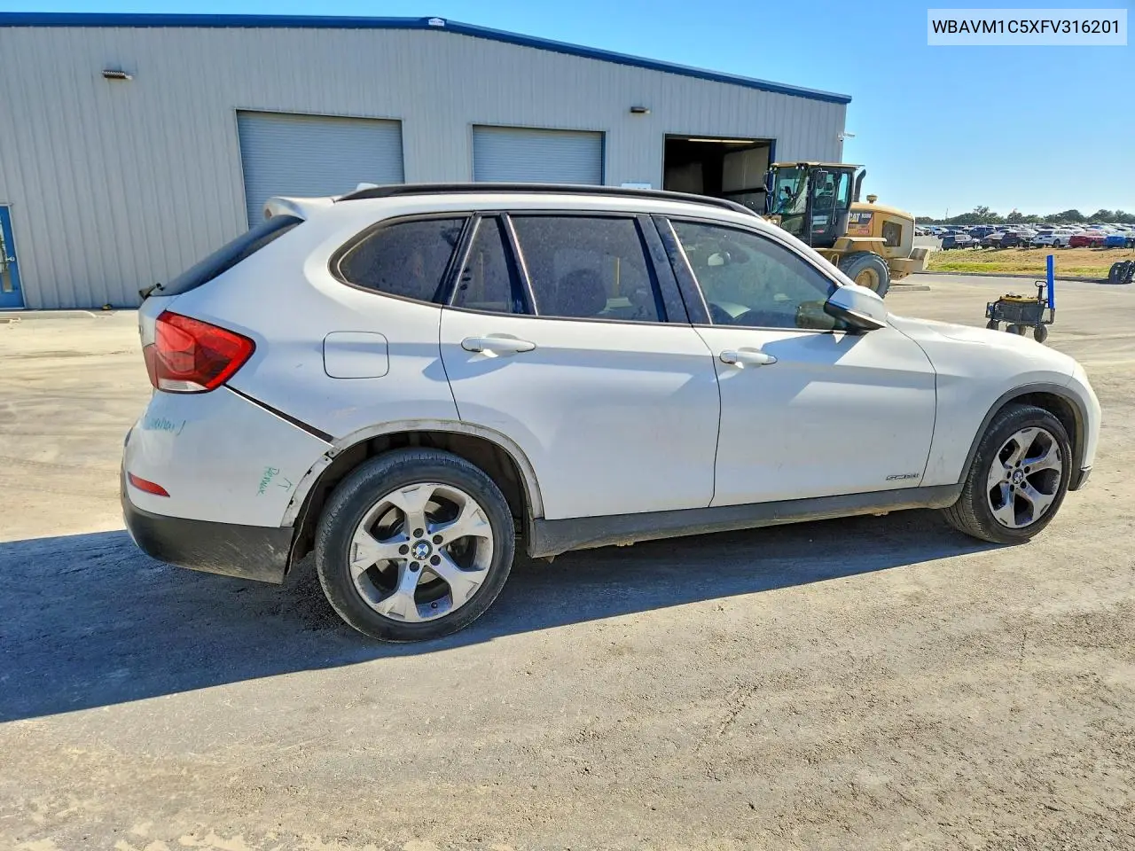 2015 BMW X1 Sdrive28I VIN: WBAVM1C5XFV316201 Lot: 60852076