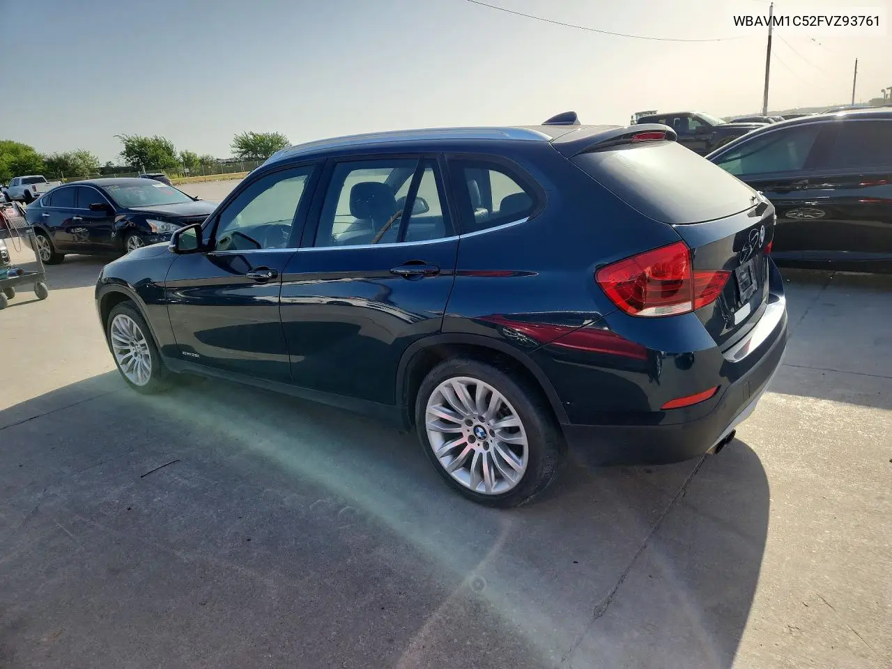 2015 BMW X1 Sdrive28I VIN: WBAVM1C52FVZ93761 Lot: 61280036