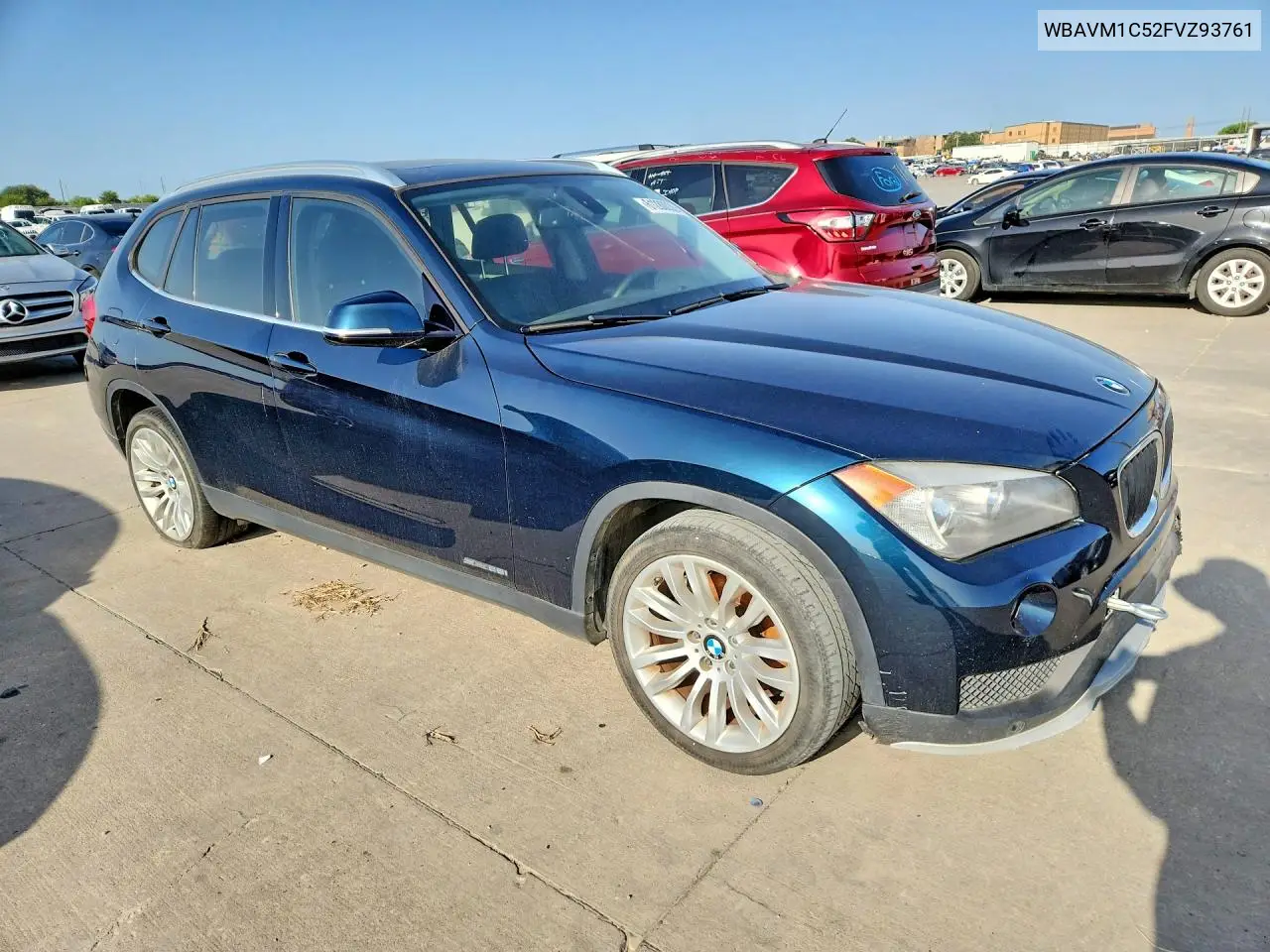 2015 BMW X1 Sdrive28I VIN: WBAVM1C52FVZ93761 Lot: 61280036