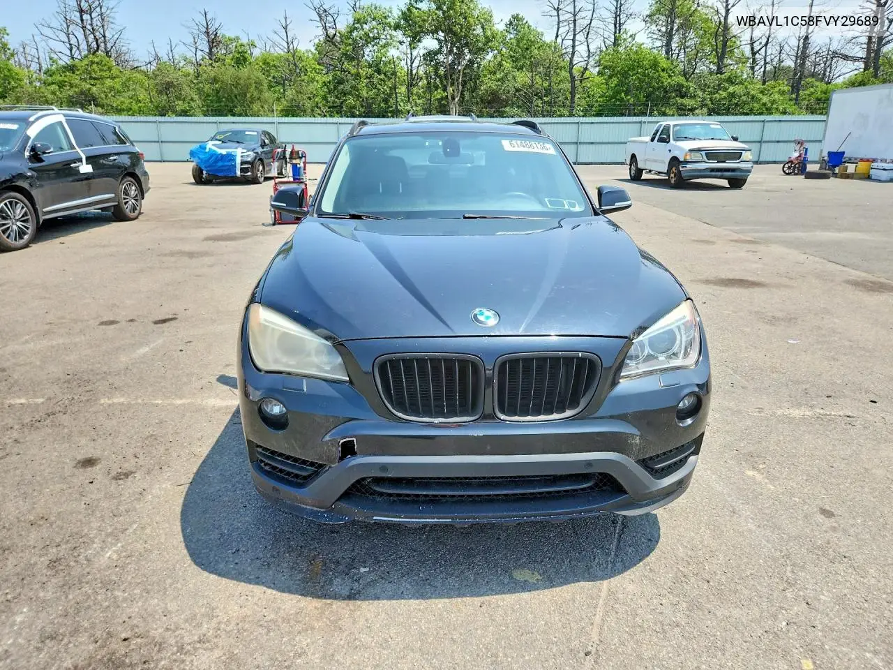 2015 BMW X1 xDrive28I VIN: WBAVL1C58FVY29689 Lot: 61488136