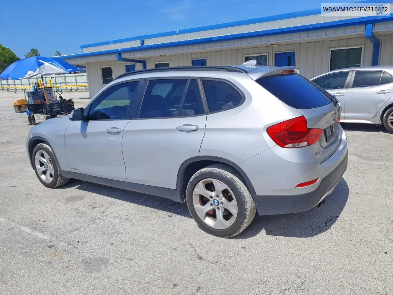 2015 BMW X1 Sdrive28I VIN: WBAVM1C54FV316422 Lot: 61861246