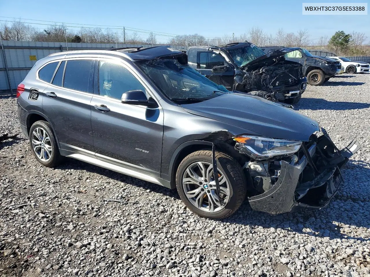 2016 BMW X1 xDrive28I VIN: WBXHT3C37G5E53388 Lot: 49308356