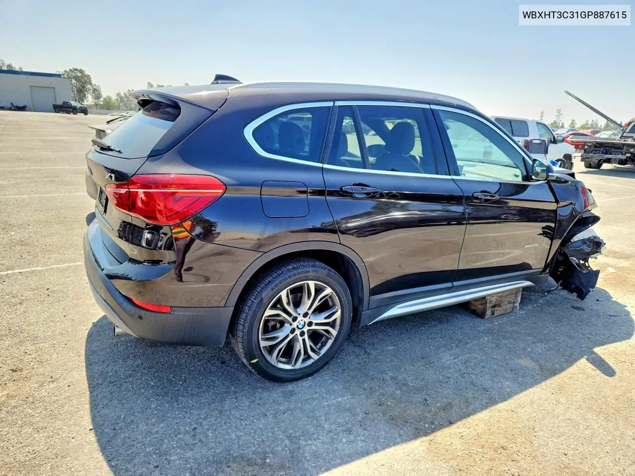 2016 BMW X1 xDrive28I VIN: WBXHT3C31GP887615 Lot: 58577076