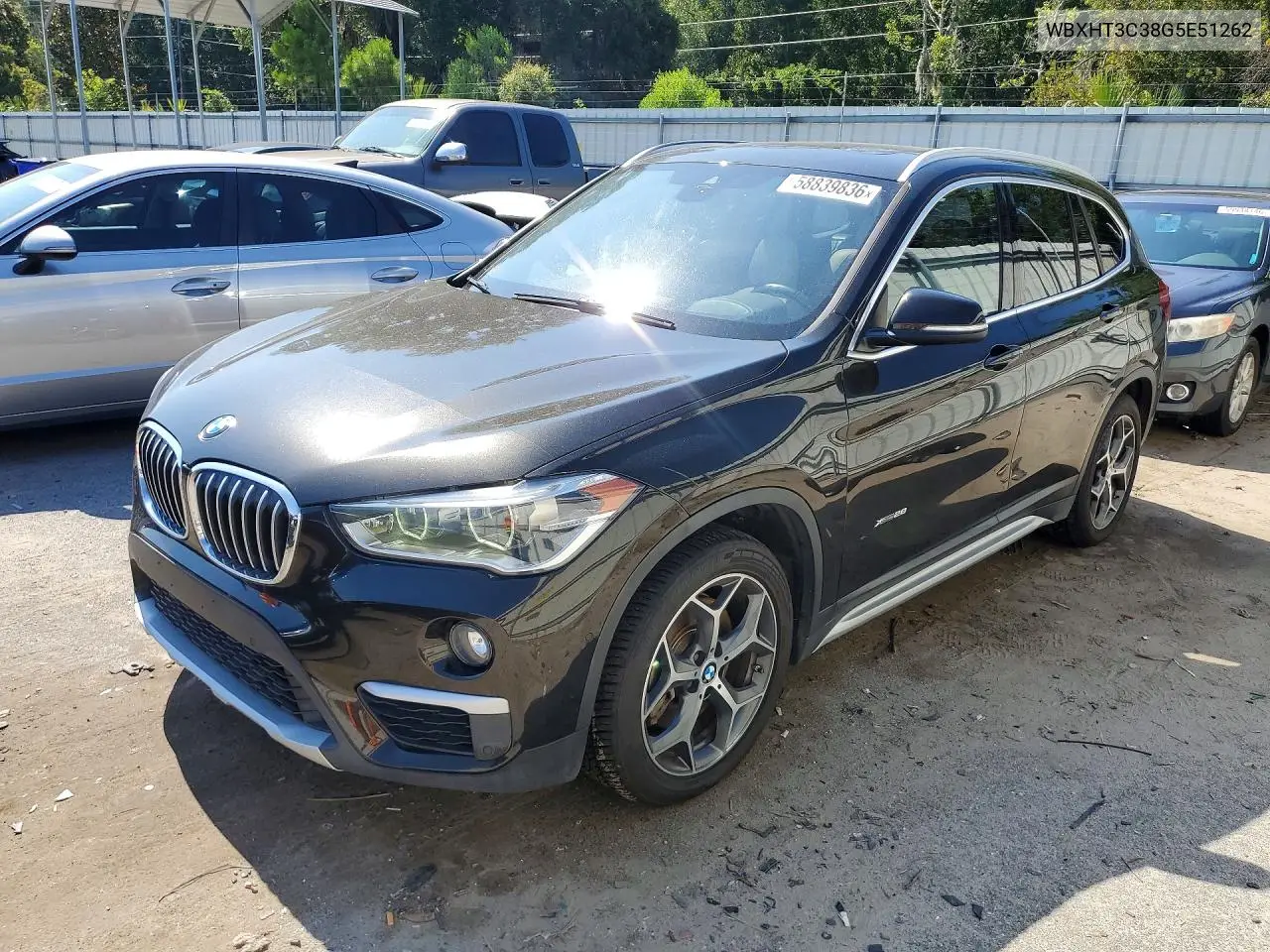 2016 BMW X1 xDrive28I VIN: WBXHT3C38G5E51262 Lot: 58839836