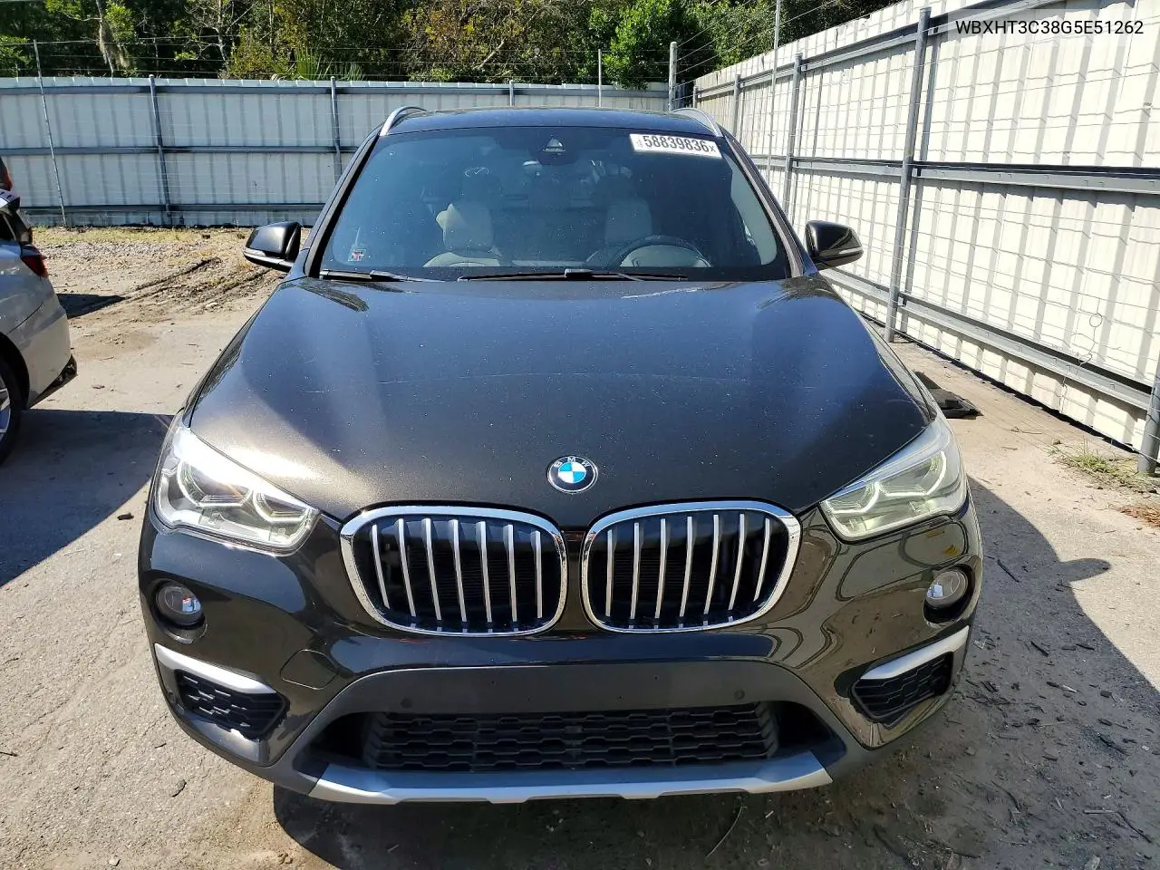 2016 BMW X1 xDrive28I VIN: WBXHT3C38G5E51262 Lot: 58839836