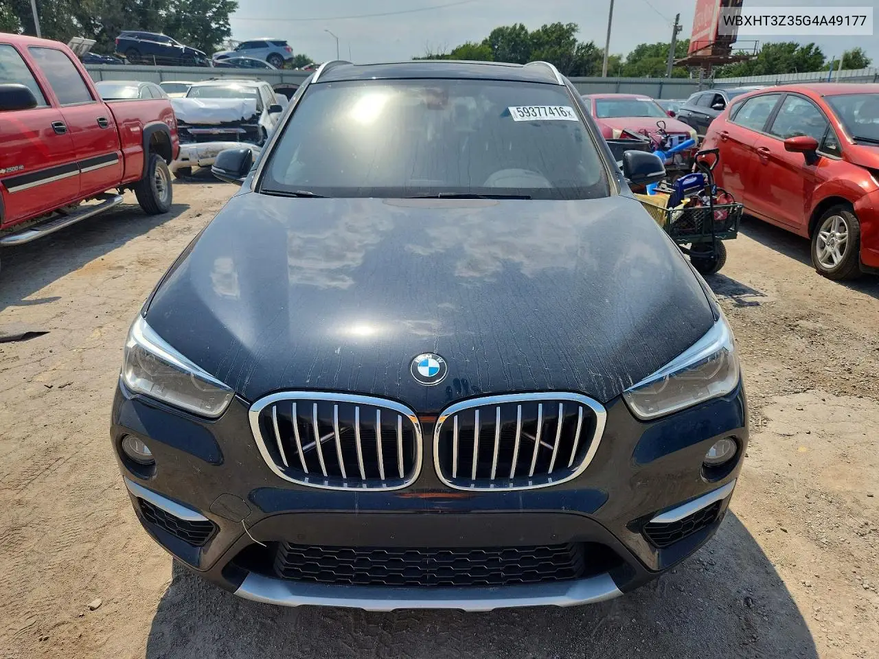2016 BMW X1 VIN: WBXHT3Z35G4A49177 Lot: 59377416