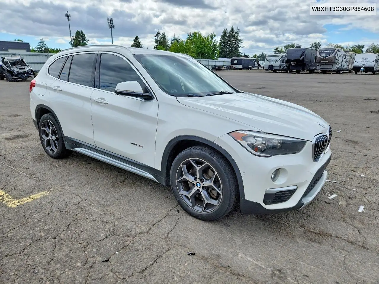 2016 BMW X1 xDrive28I VIN: WBXHT3C30GP884608 Lot: 59384666