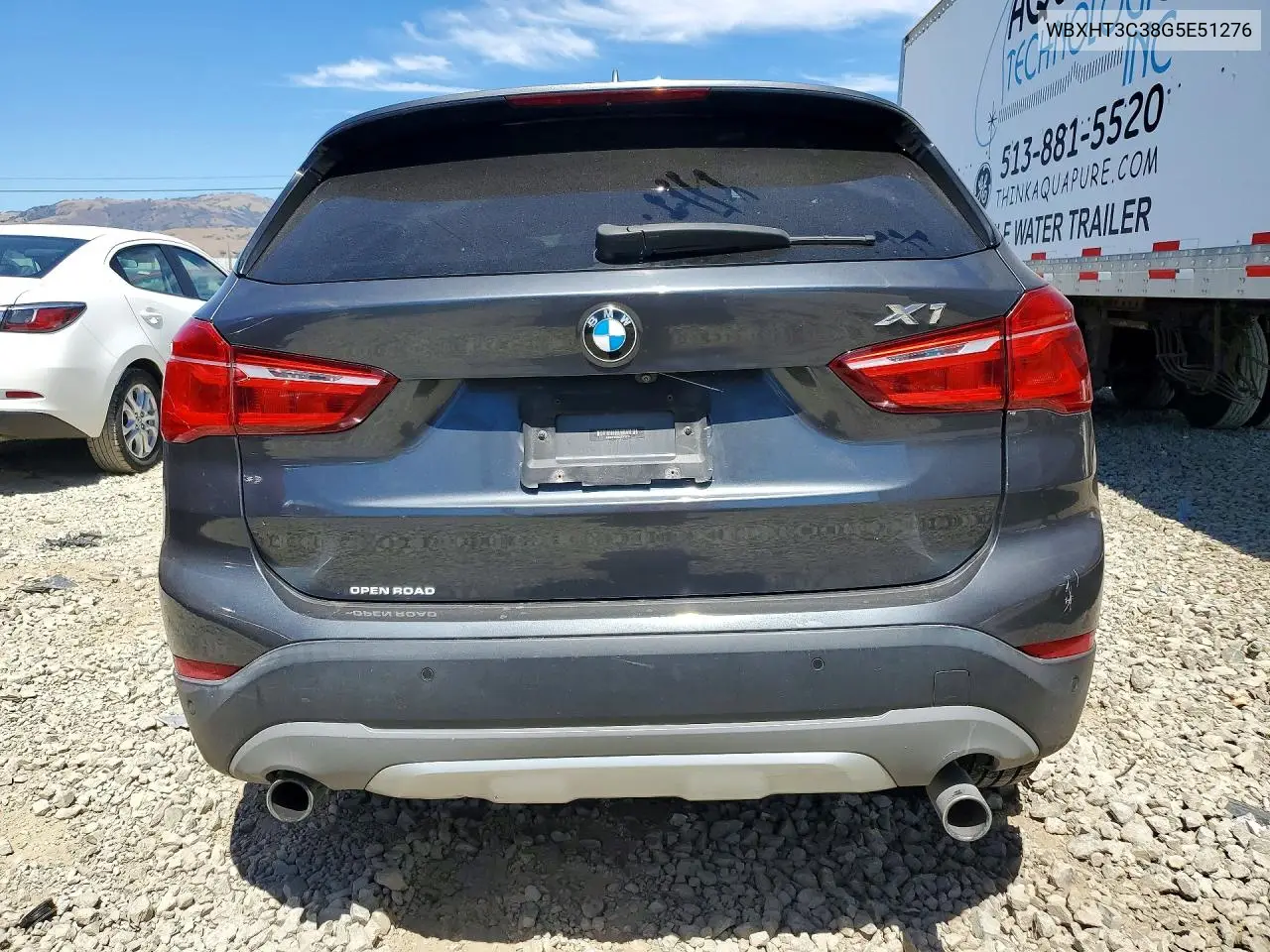 2016 BMW X1 xDrive28I VIN: WBXHT3C38G5E51276 Lot: 59765426