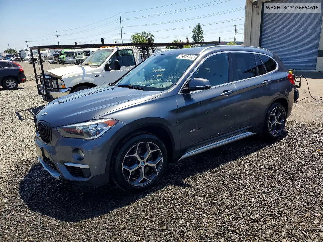 2016 BMW X1 xDrive28I VIN: WBXHT3C31G5F64616 Lot: 59953906