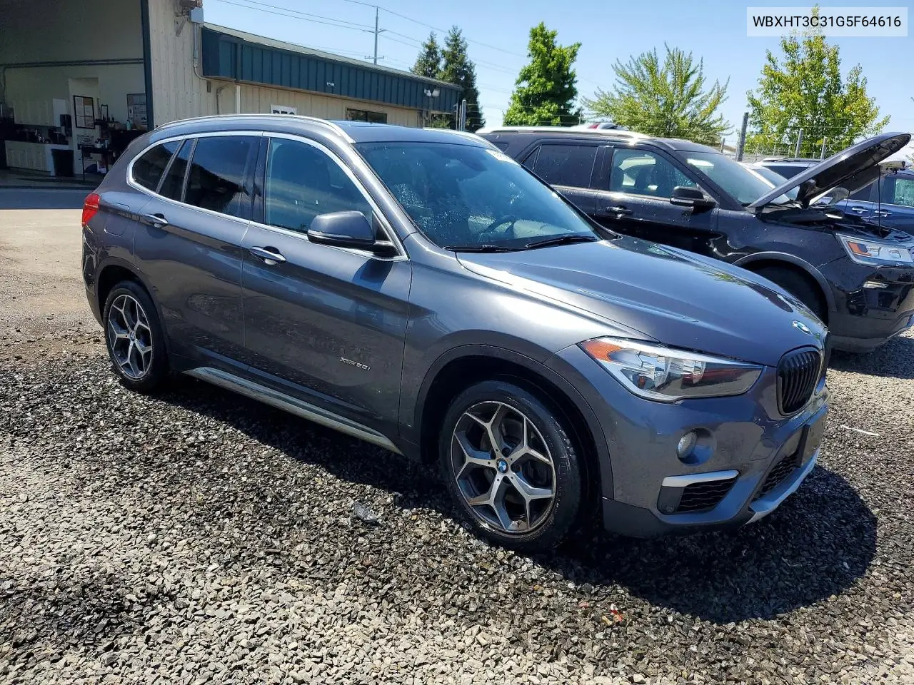 2016 BMW X1 xDrive28I VIN: WBXHT3C31G5F64616 Lot: 59953906