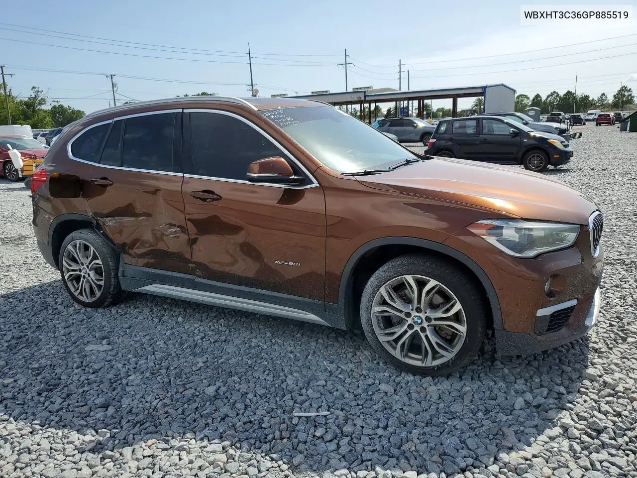 2016 BMW X1 xDrive28I VIN: WBXHT3C36GP885519 Lot: 60466526