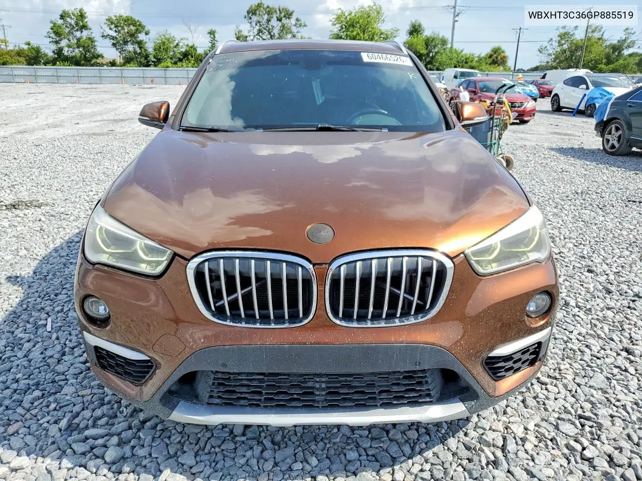 2016 BMW X1 xDrive28I VIN: WBXHT3C36GP885519 Lot: 60466526