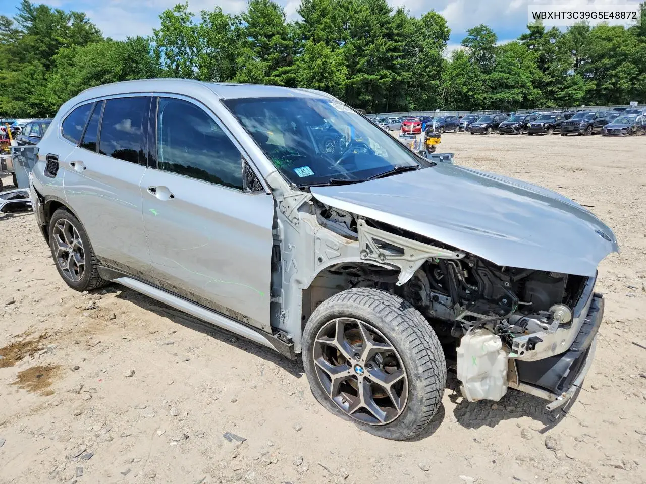 2016 BMW X1 xDrive28I VIN: WBXHT3C39G5E48872 Lot: 60748696