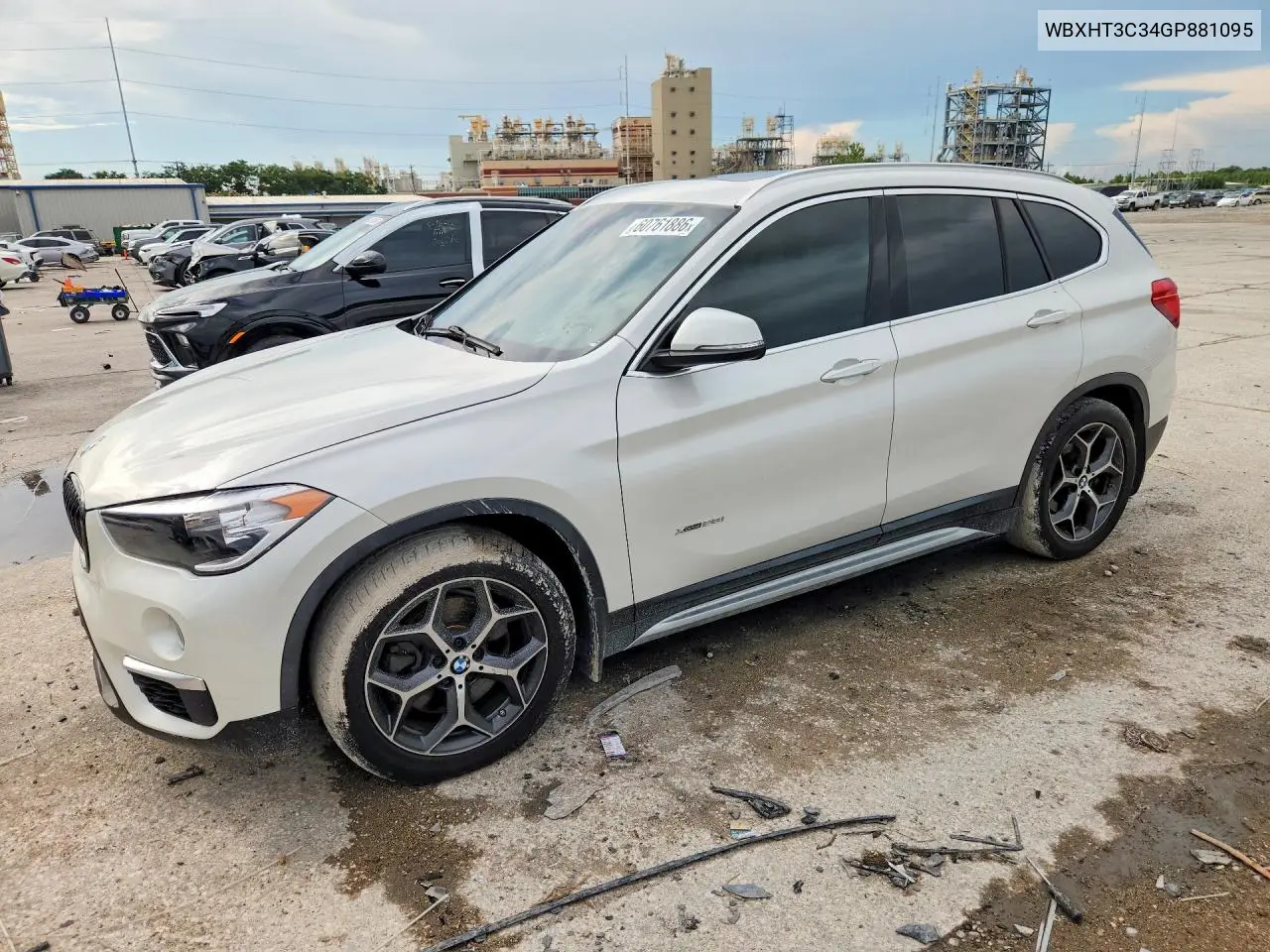 2016 BMW X1 xDrive28I VIN: WBXHT3C34GP881095 Lot: 60761886