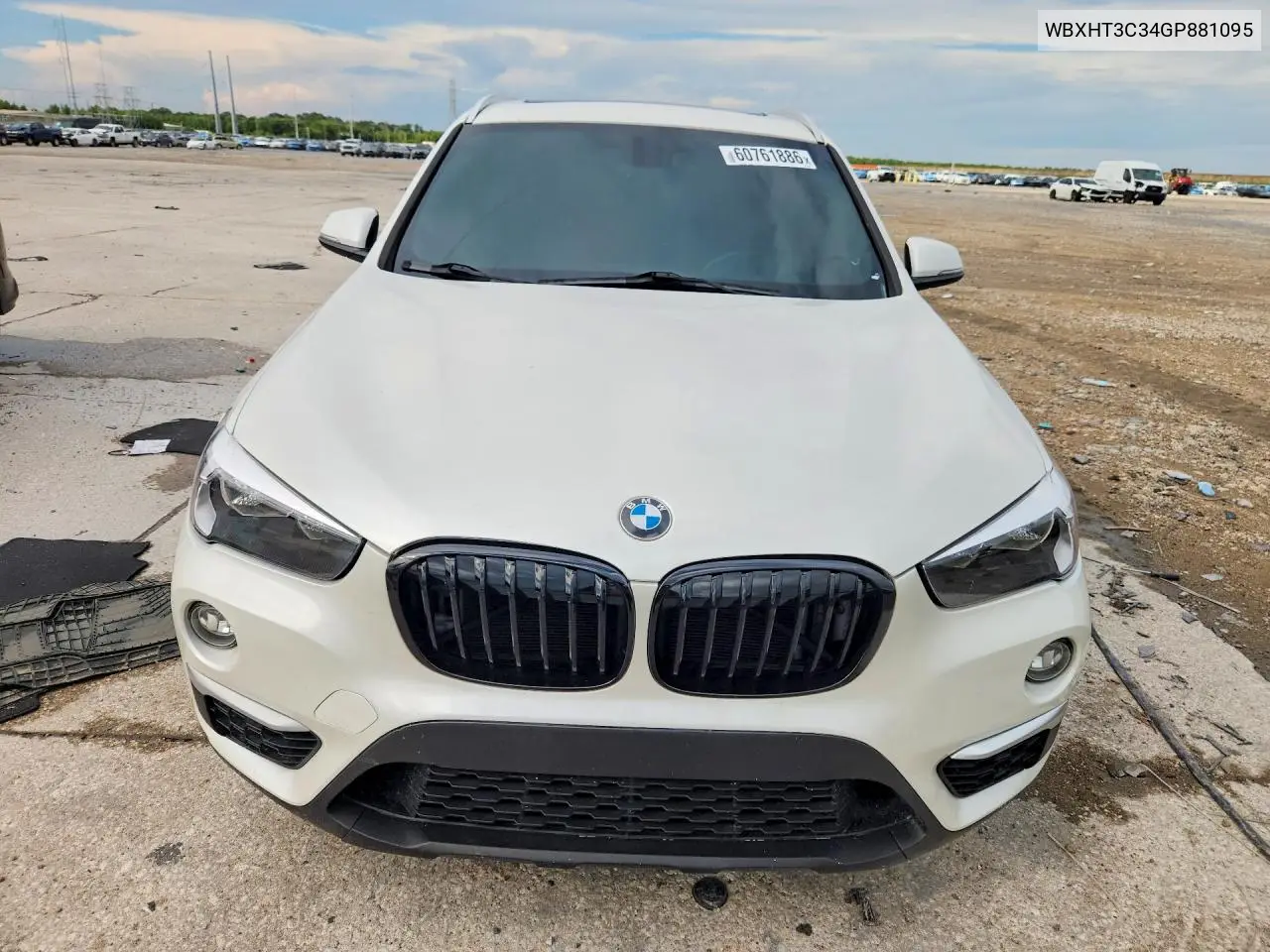 2016 BMW X1 xDrive28I VIN: WBXHT3C34GP881095 Lot: 60761886