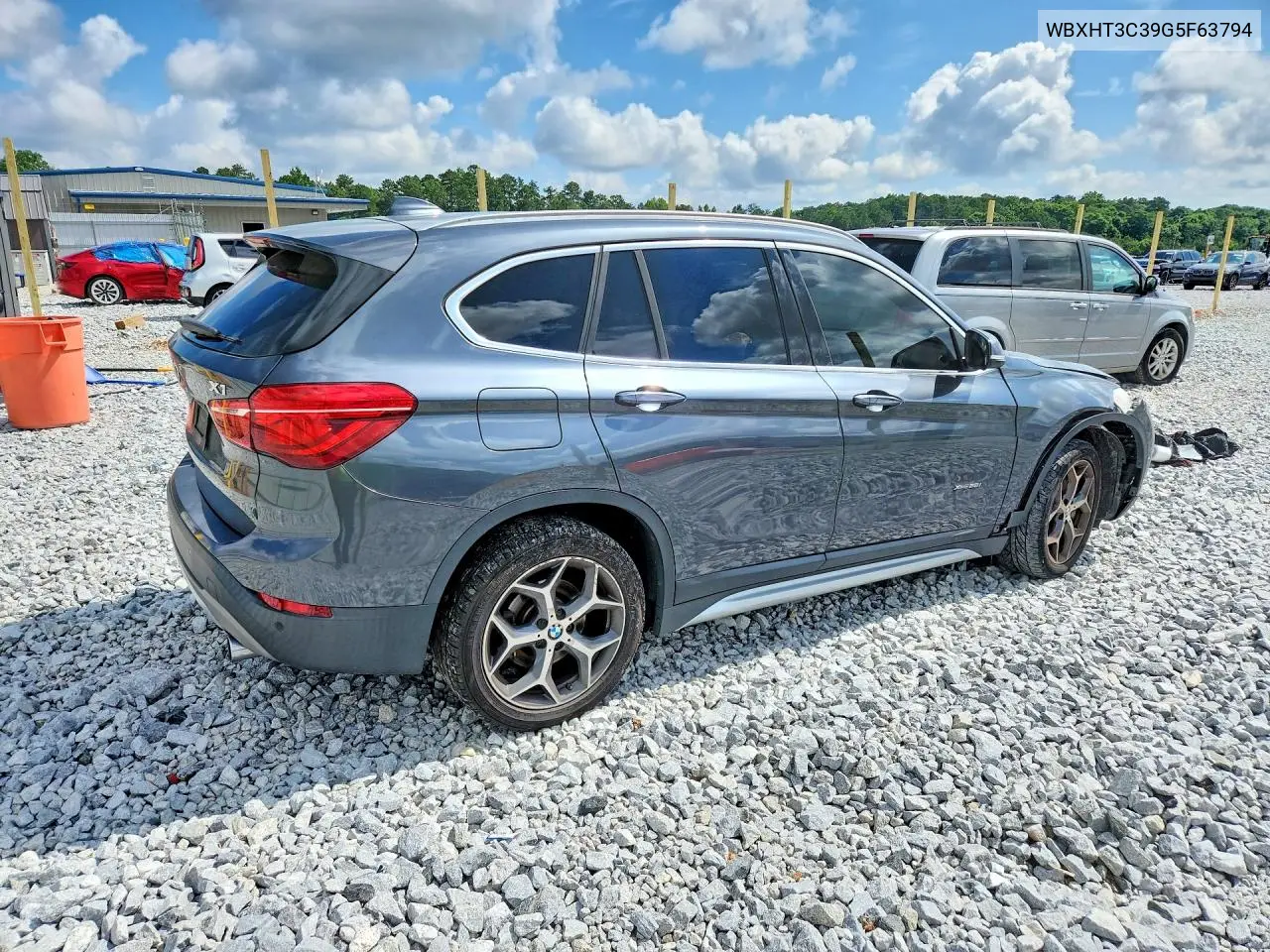 2016 BMW X1 xDrive28I VIN: WBXHT3C39G5F63794 Lot: 61179586