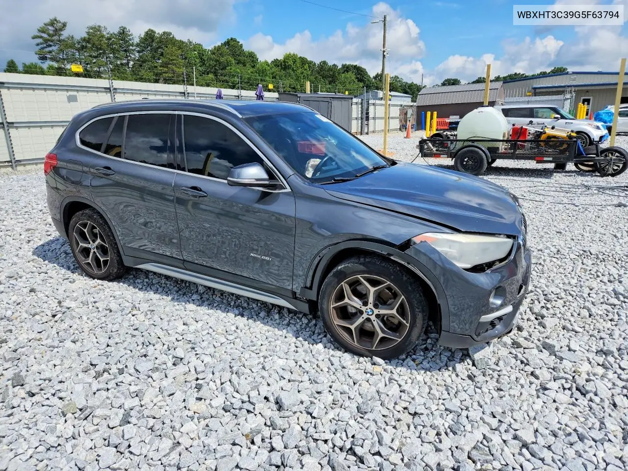2016 BMW X1 xDrive28I VIN: WBXHT3C39G5F63794 Lot: 61179586