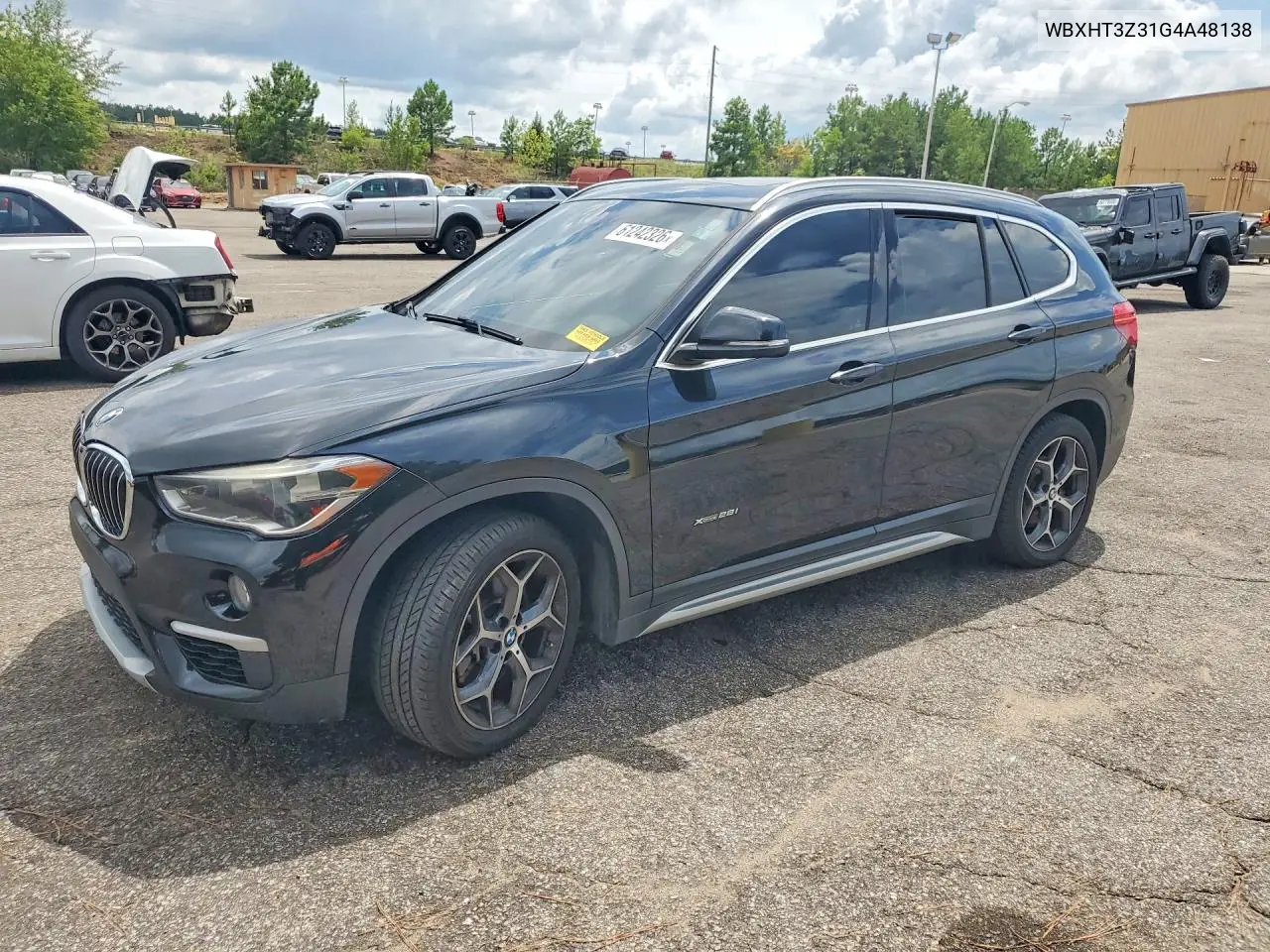 2016 BMW X1 xDrive28I VIN: WBXHT3Z31G4A48138 Lot: 61242326