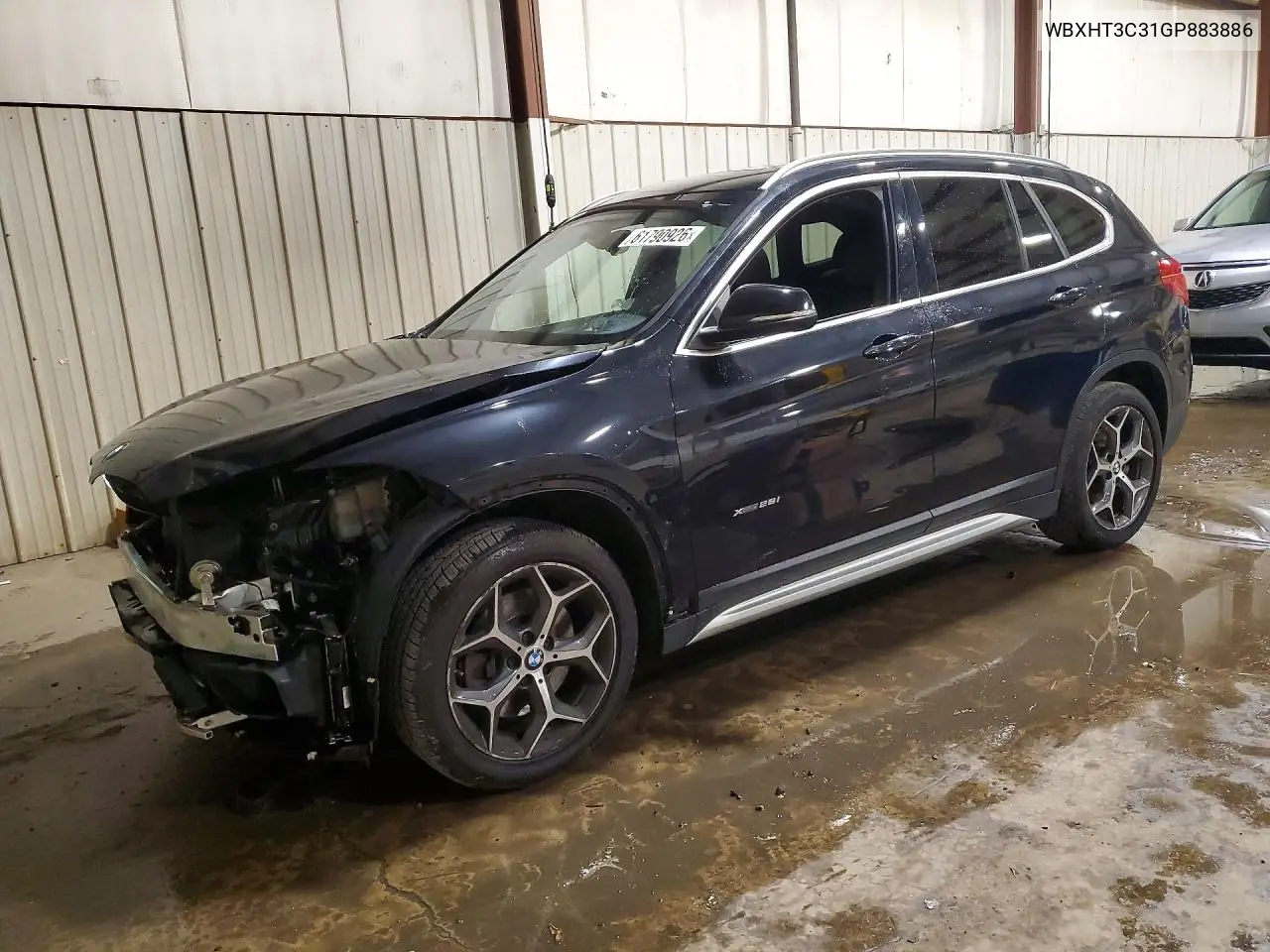 2016 BMW X1 xDrive28I VIN: WBXHT3C31GP883886 Lot: 61790926