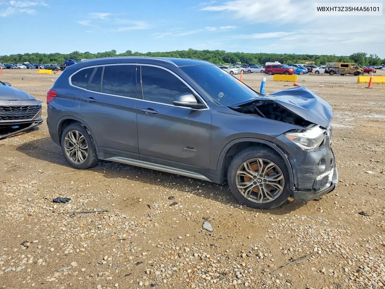 2017 BMW X1 xDrive28I VIN: WBXHT3Z35H4A56101 Lot: 56554946