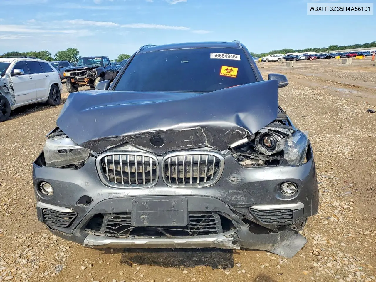 2017 BMW X1 xDrive28I VIN: WBXHT3Z35H4A56101 Lot: 56554946