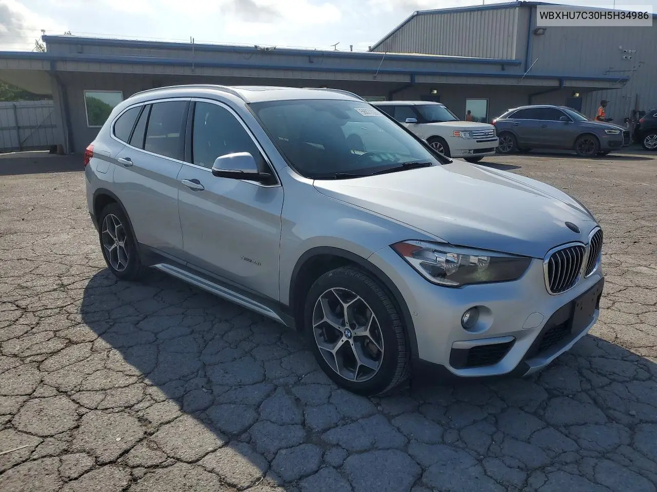 2017 BMW X1 Sdrive28I VIN: WBXHU7C30H5H34986 Lot: 56877036