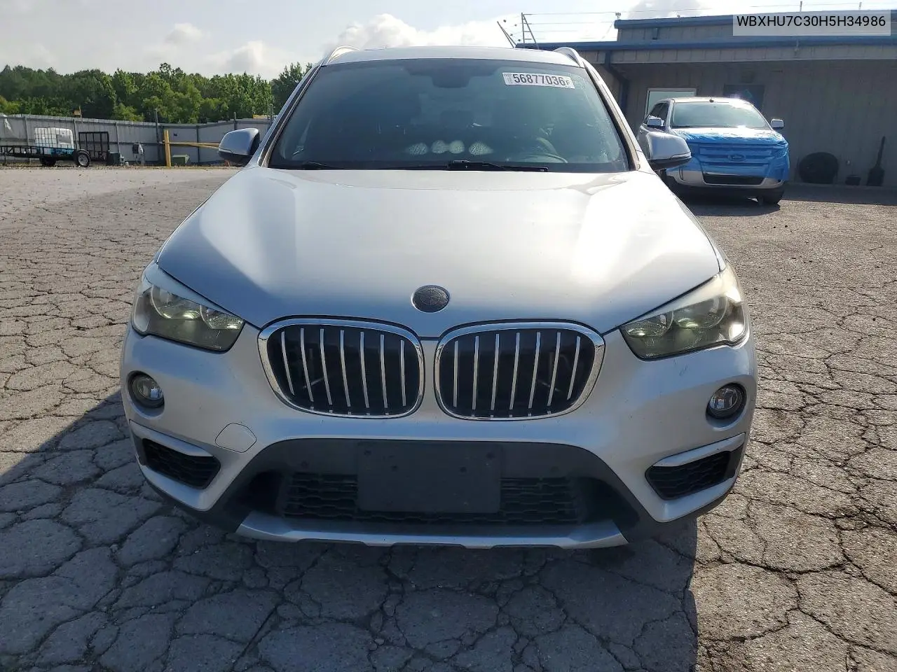 2017 BMW X1 Sdrive28I VIN: WBXHU7C30H5H34986 Lot: 56877036