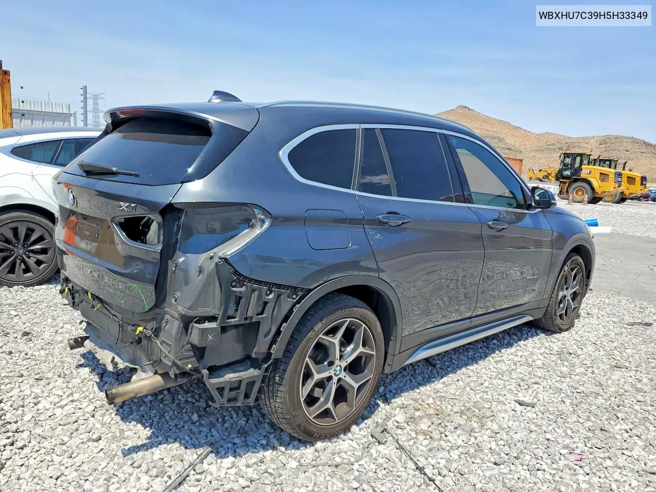 2017 BMW X1 Sdrive28I VIN: WBXHU7C39H5H33349 Lot: 57176436