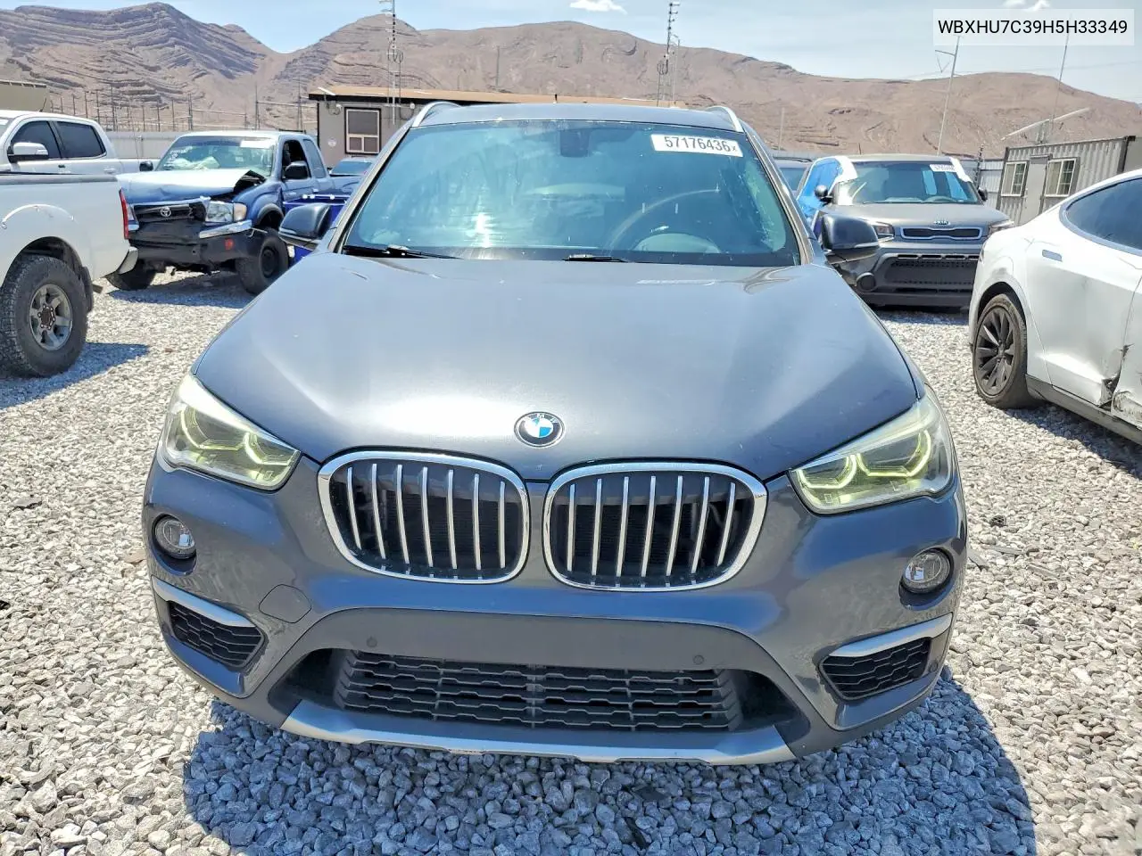 2017 BMW X1 Sdrive28I VIN: WBXHU7C39H5H33349 Lot: 57176436