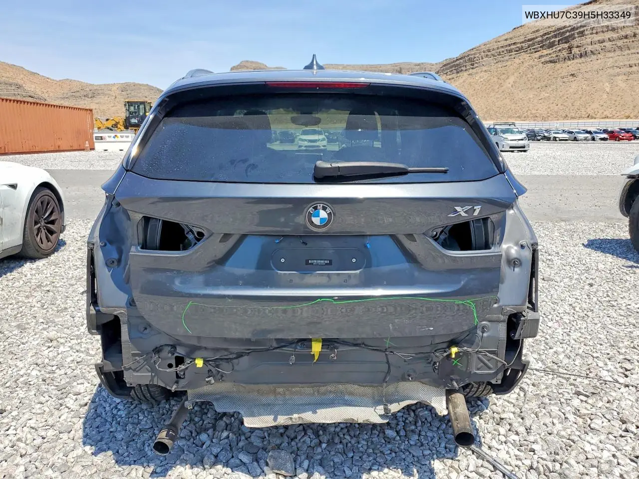 2017 BMW X1 Sdrive28I VIN: WBXHU7C39H5H33349 Lot: 57176436