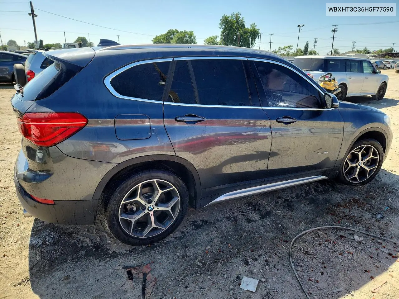 2017 BMW X1 xDrive28I VIN: WBXHT3C36H5F77590 Lot: 59173926