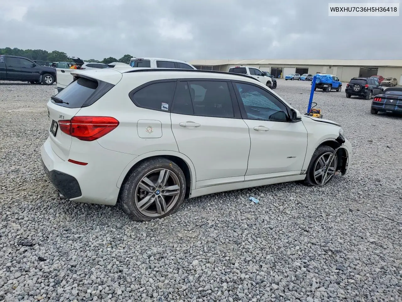 2017 BMW X1 Sdrive28I VIN: WBXHU7C36H5H36418 Lot: 59374646