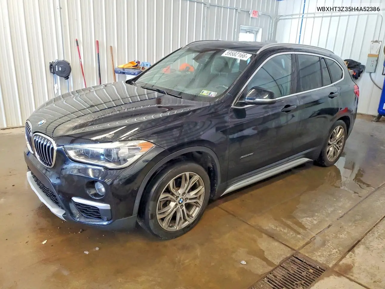 2017 BMW X1 xDrive28I VIN: WBXHT3Z35H4A52386 Lot: 59582166