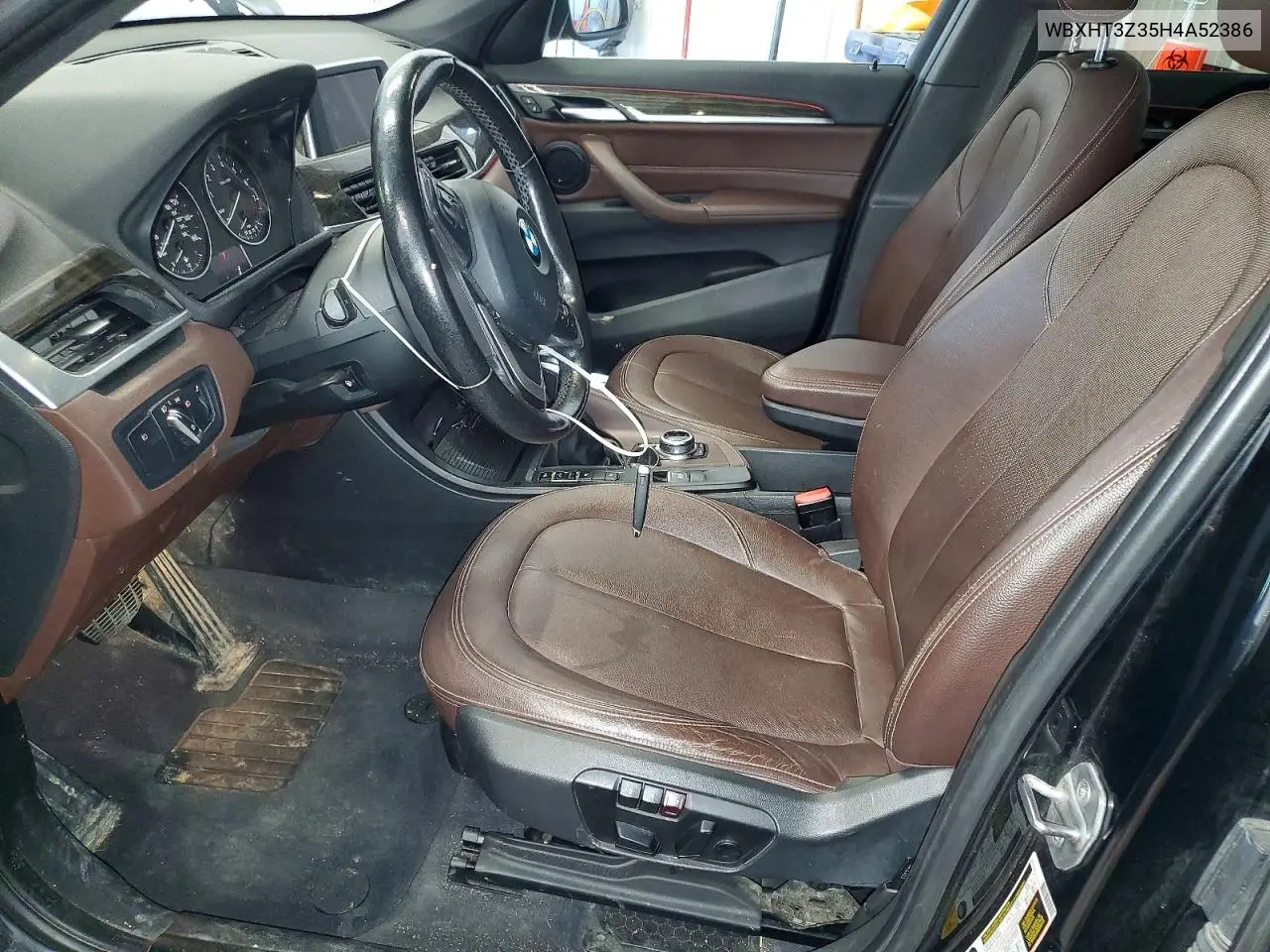 2017 BMW X1 xDrive28I VIN: WBXHT3Z35H4A52386 Lot: 59582166