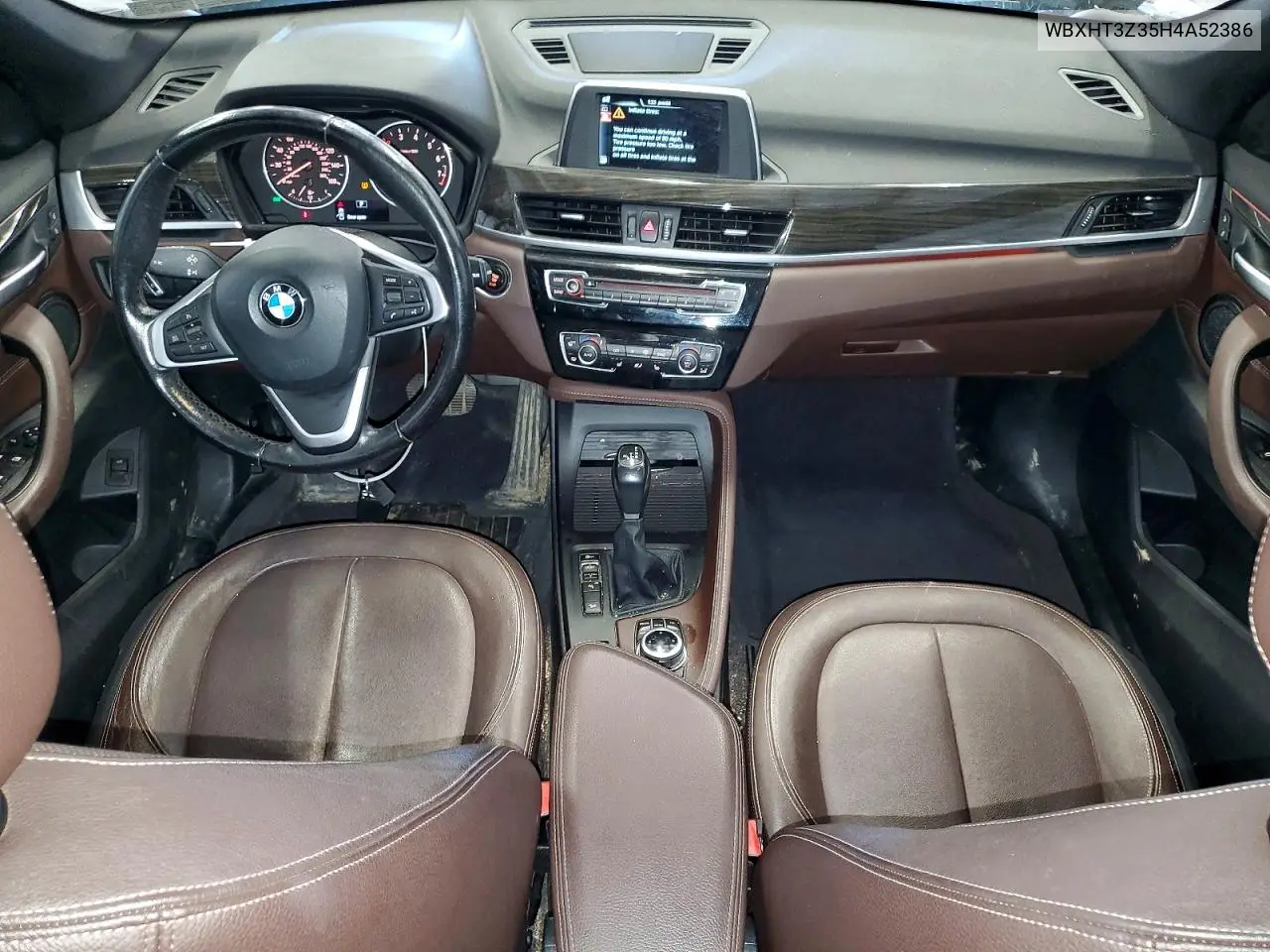 2017 BMW X1 xDrive28I VIN: WBXHT3Z35H4A52386 Lot: 59582166