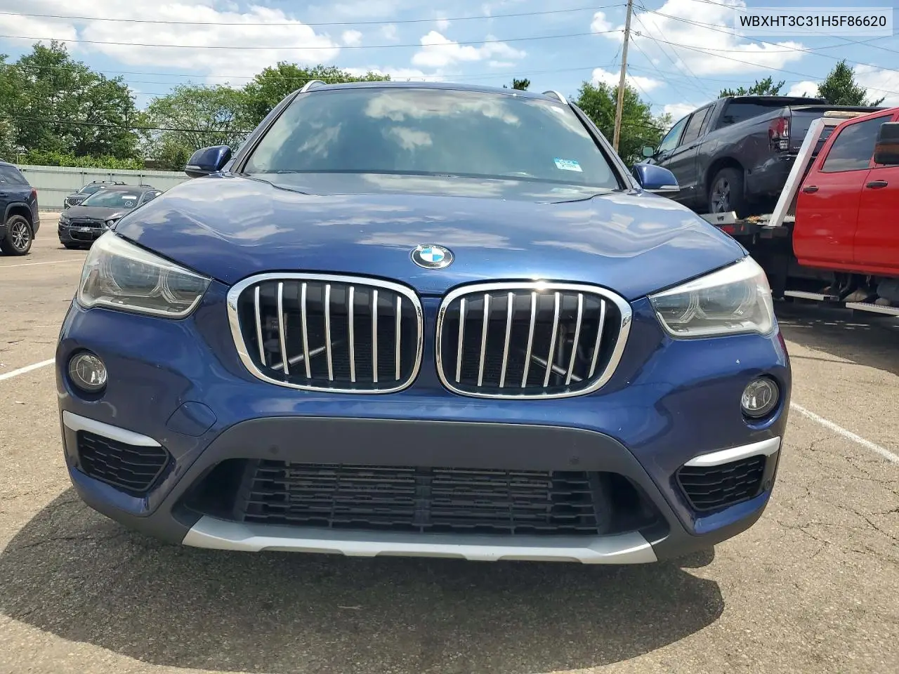 2017 BMW X1 xDrive28I VIN: WBXHT3C31H5F86620 Lot: 59780406
