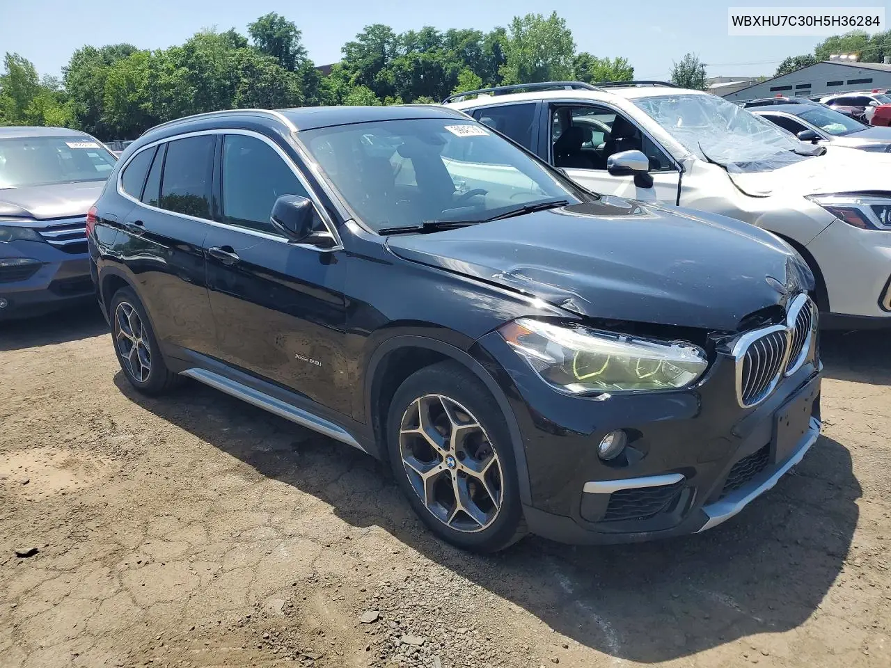 2017 BMW X1 Sdrive28I VIN: WBXHU7C30H5H36284 Lot: 59843186