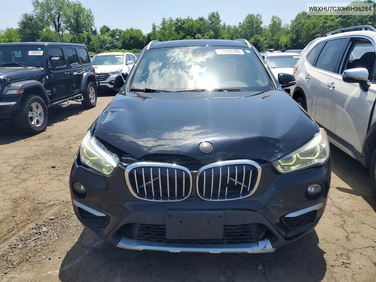2017 BMW X1 Sdrive28I VIN: WBXHU7C30H5H36284 Lot: 59843186