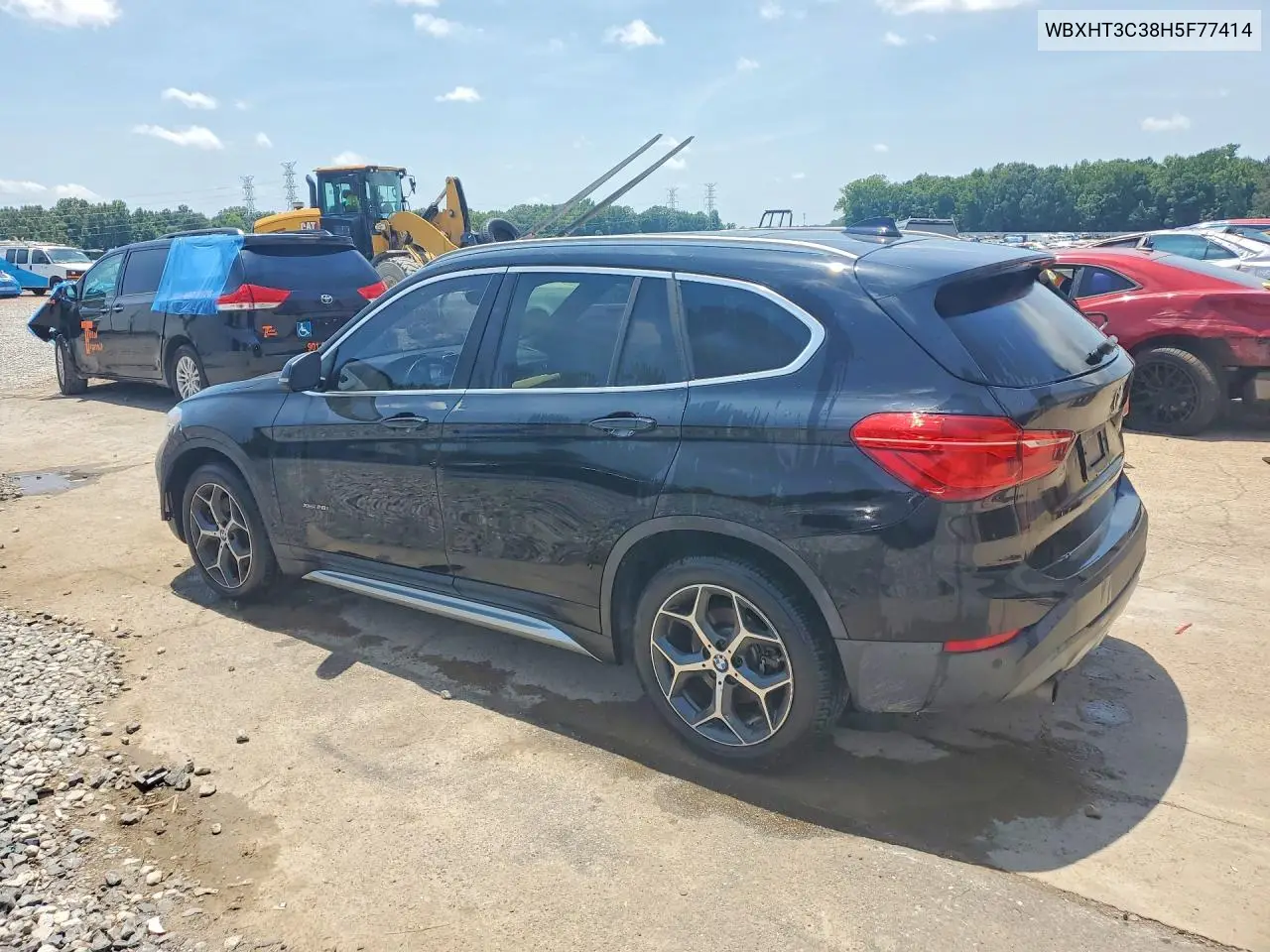 2017 BMW X1 xDrive28I VIN: WBXHT3C38H5F77414 Lot: 60080346