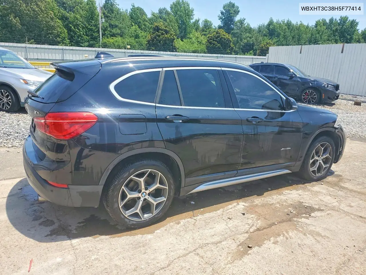 2017 BMW X1 xDrive28I VIN: WBXHT3C38H5F77414 Lot: 60080346