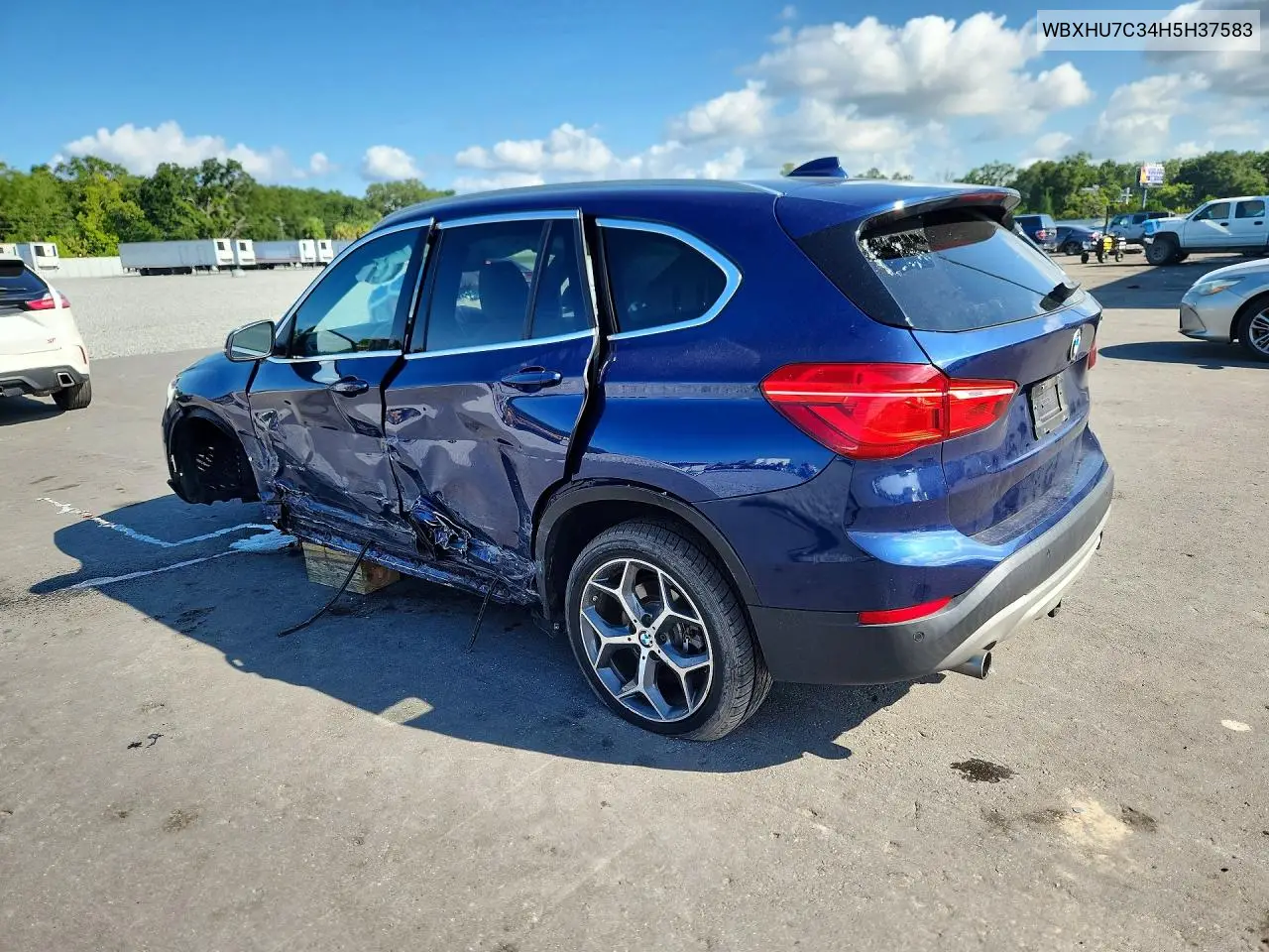 2017 BMW X1 Sdrive28I VIN: WBXHU7C34H5H37583 Lot: 60294406