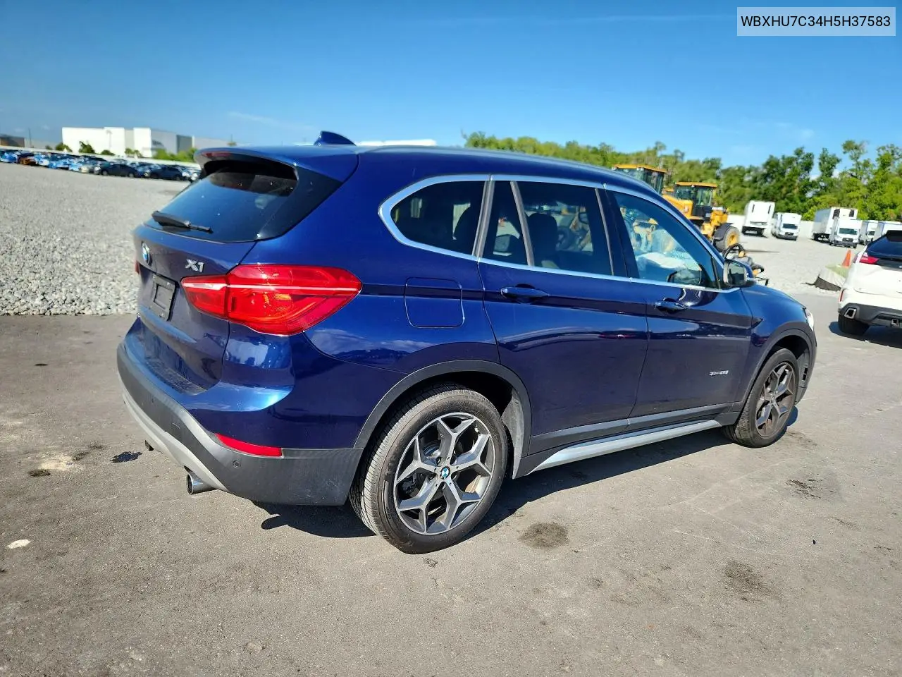 2017 BMW X1 Sdrive28I VIN: WBXHU7C34H5H37583 Lot: 60294406