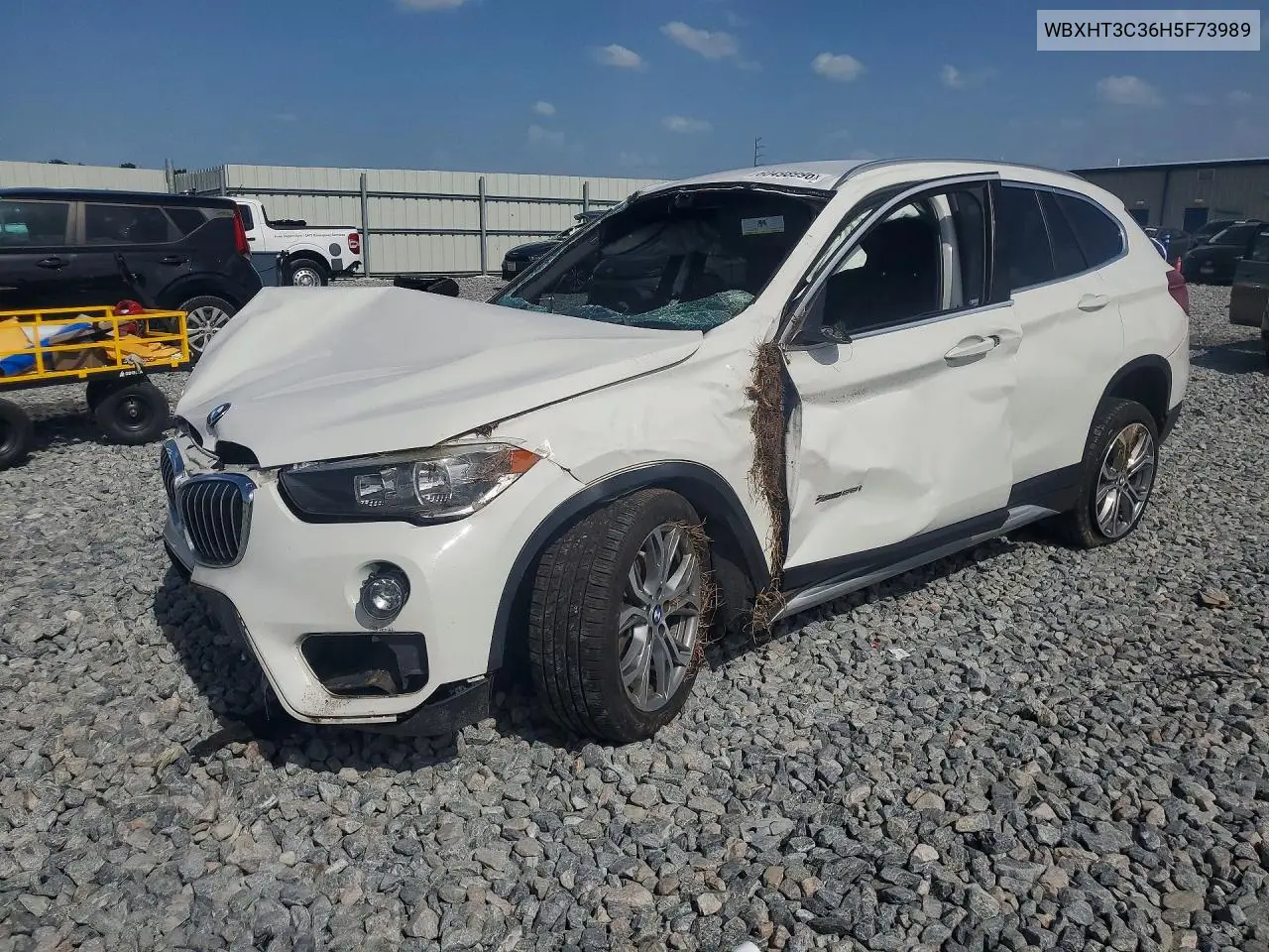 2017 BMW X1 xDrive28I VIN: WBXHT3C36H5F73989 Lot: 60498996