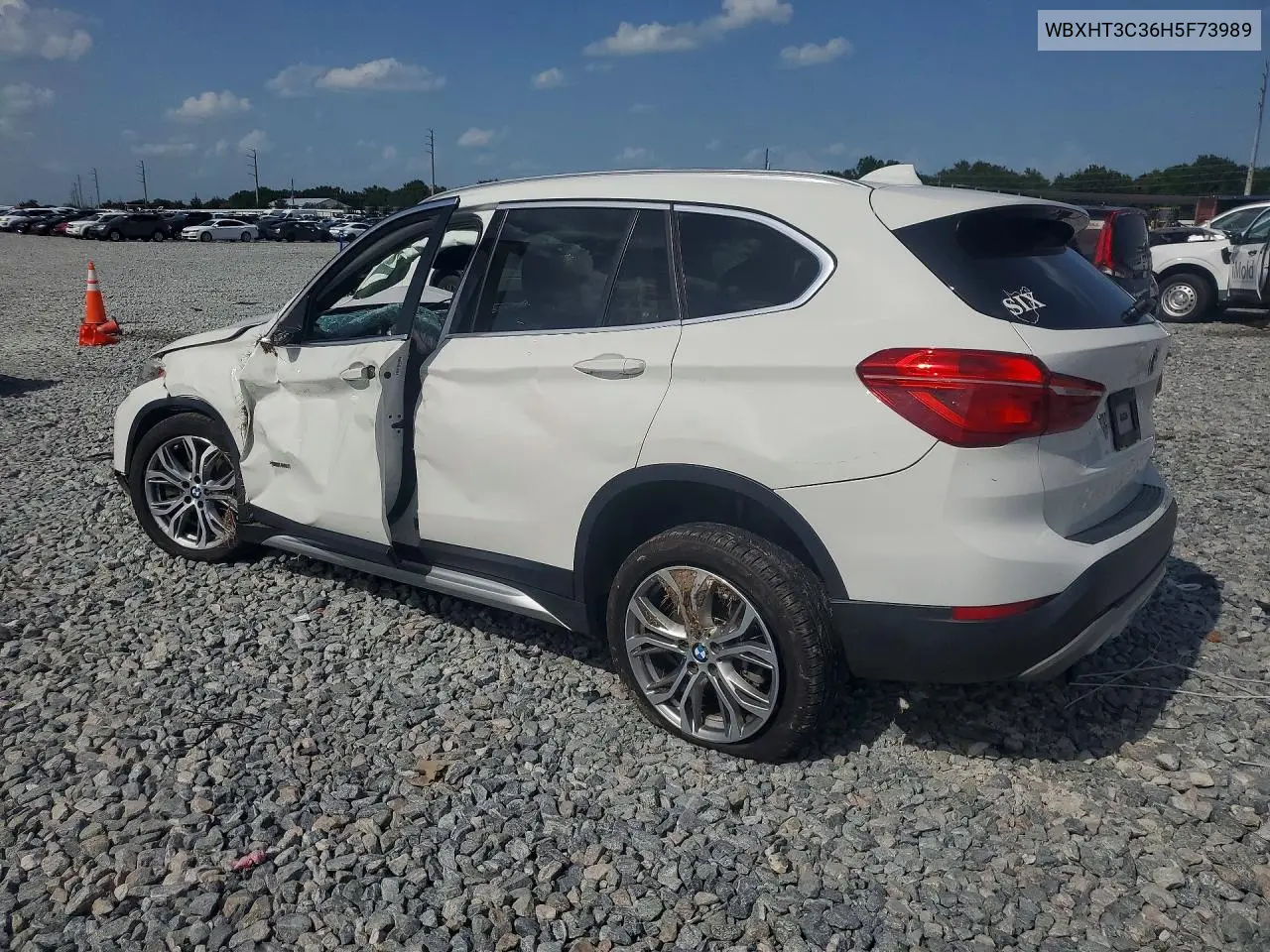 2017 BMW X1 xDrive28I VIN: WBXHT3C36H5F73989 Lot: 60498996