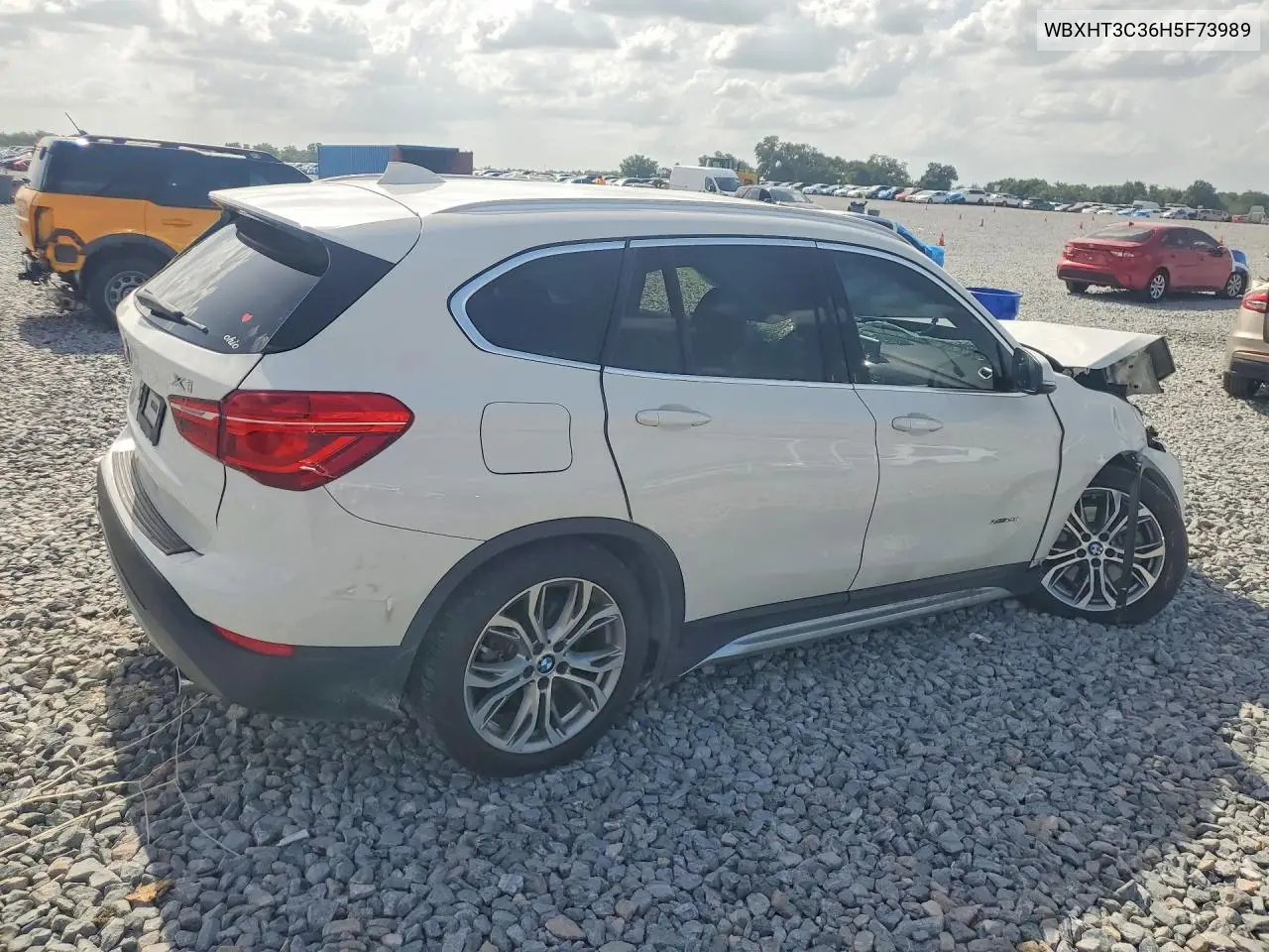 2017 BMW X1 xDrive28I VIN: WBXHT3C36H5F73989 Lot: 60498996
