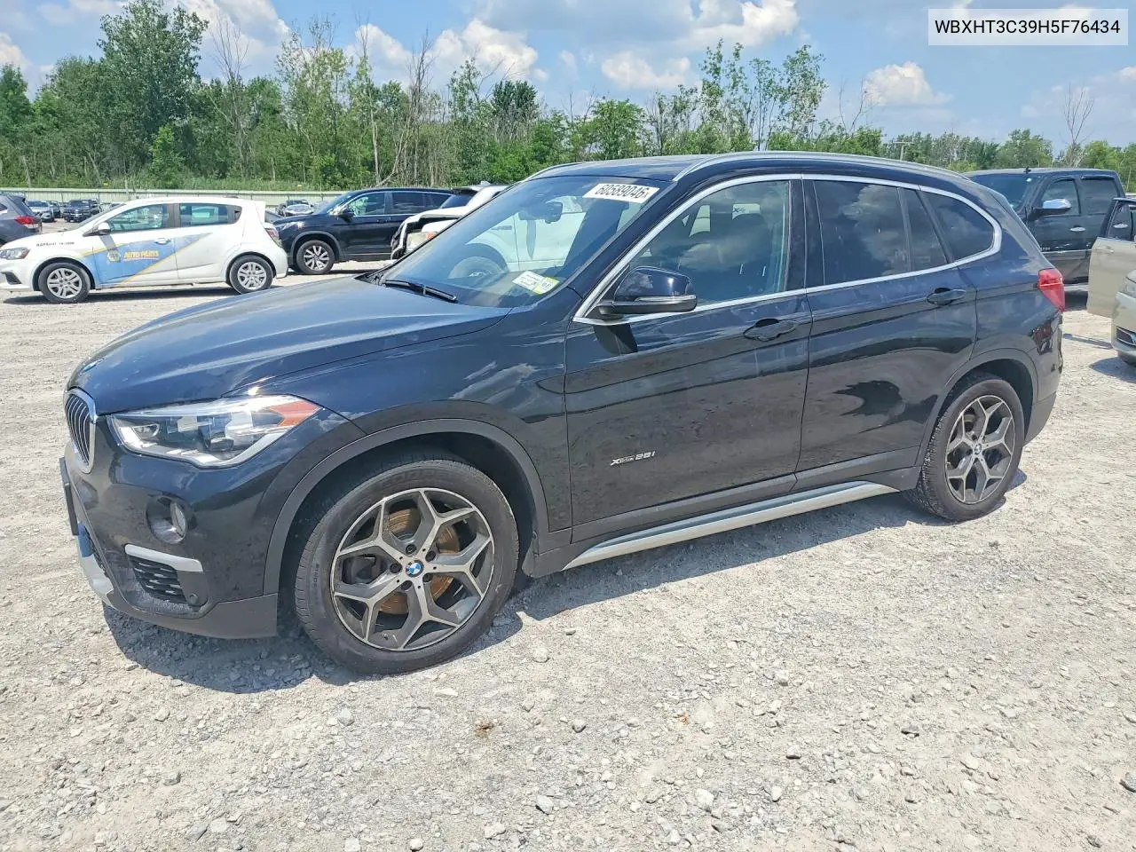 2017 BMW X1 xDrive28I VIN: WBXHT3C39H5F76434 Lot: 60589046