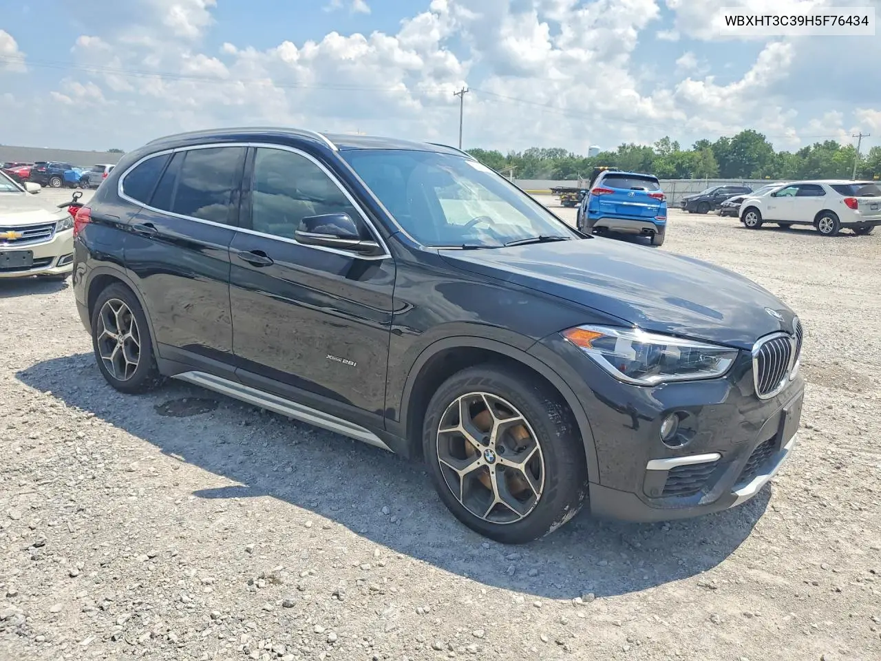 2017 BMW X1 xDrive28I VIN: WBXHT3C39H5F76434 Lot: 60589046