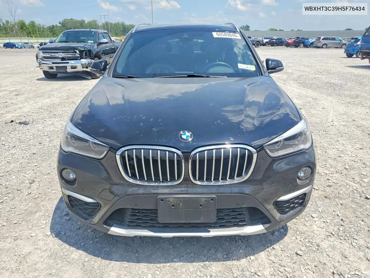 2017 BMW X1 xDrive28I VIN: WBXHT3C39H5F76434 Lot: 60589046