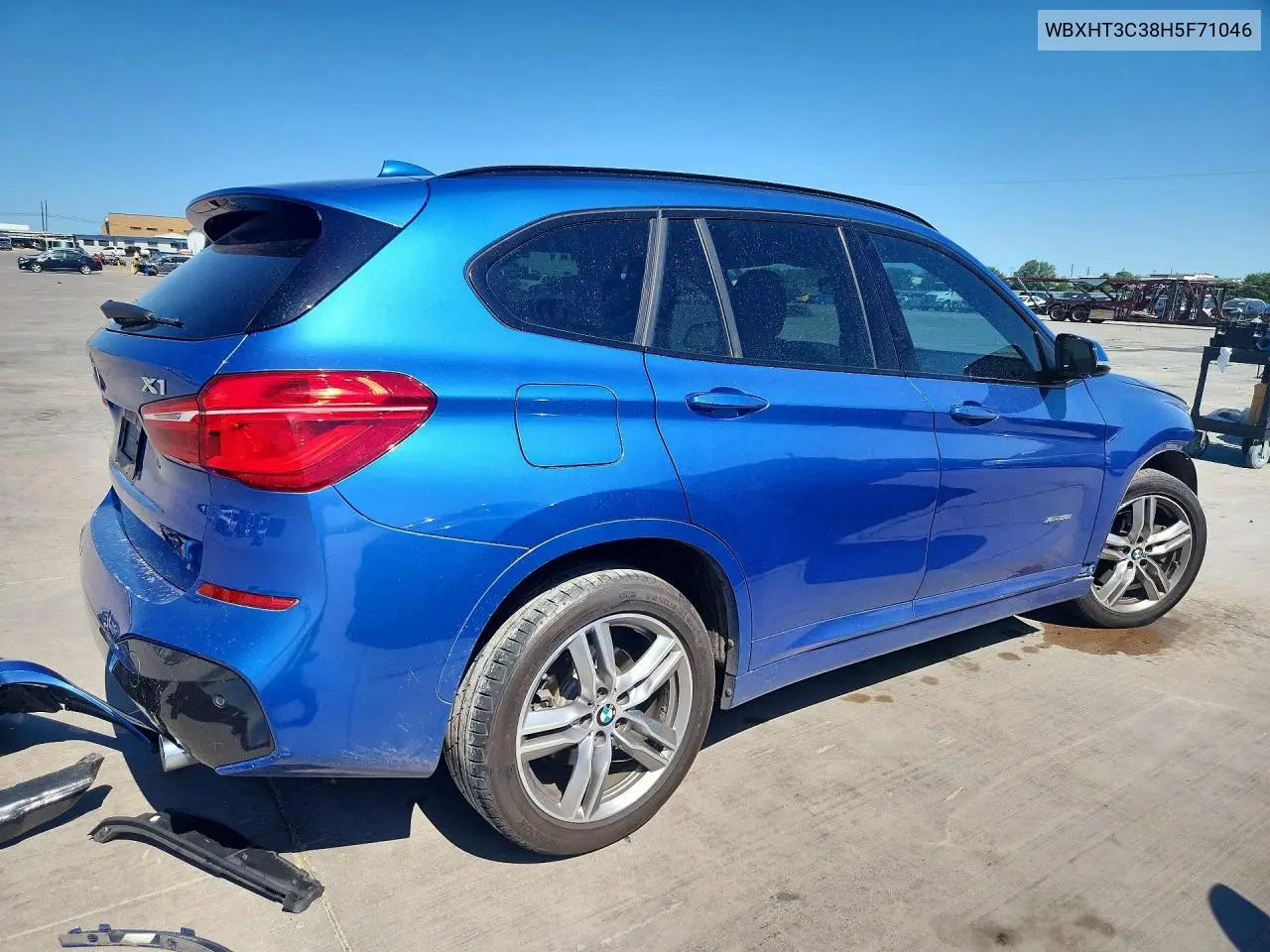 2017 BMW X1 xDrive28I VIN: WBXHT3C38H5F71046 Lot: 60621636